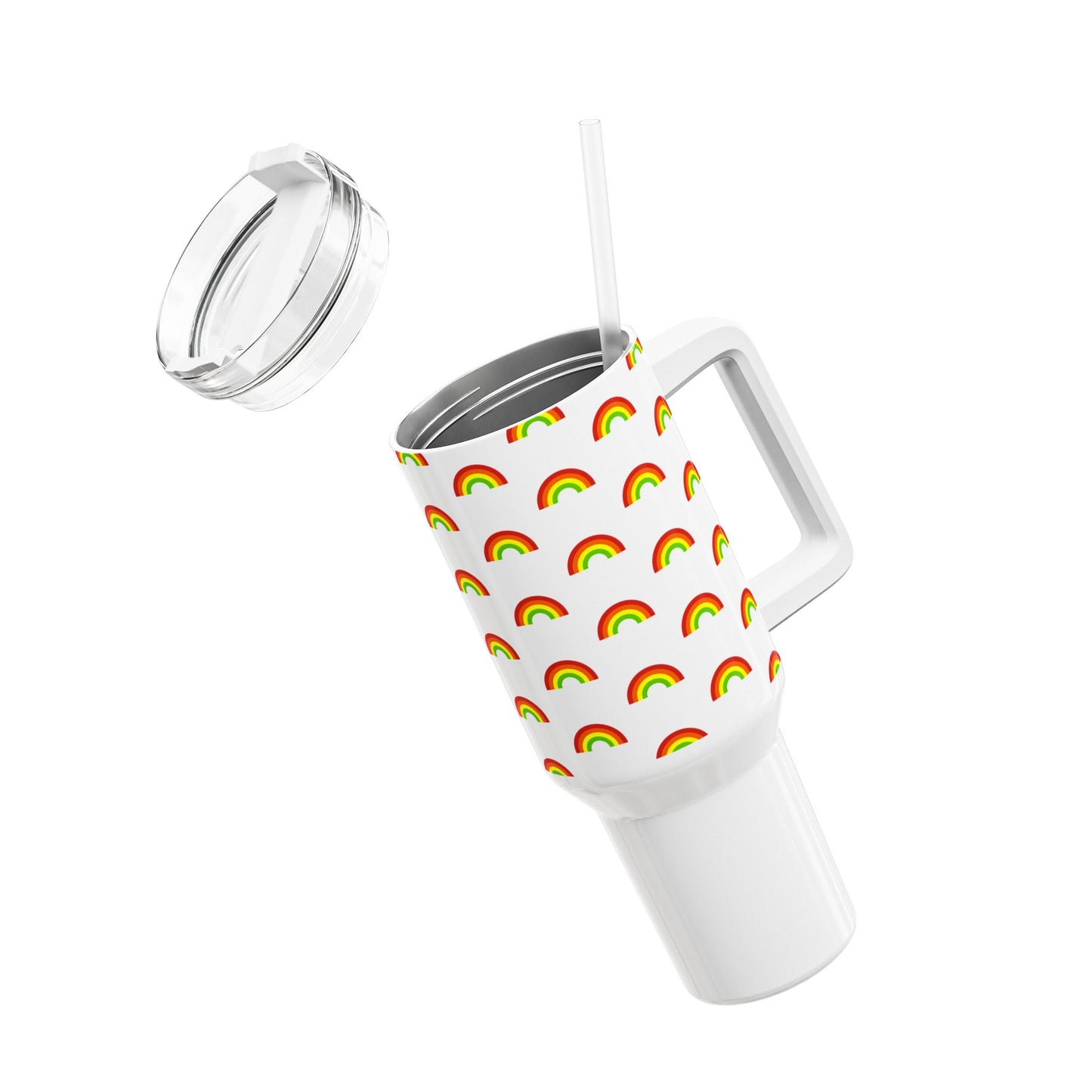 Rainbow Snow 40 oz. Tumbler